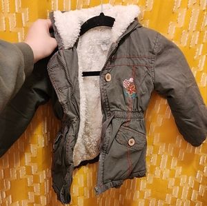 Toddler girls winter coat